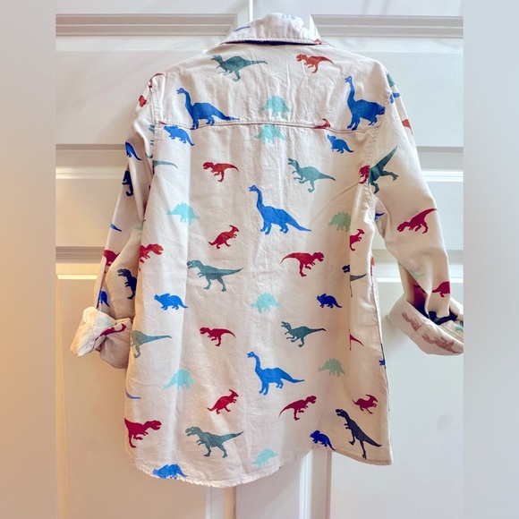 H&M Kids Dinosaur Print Shirt NWT Sz 7-8Y - Picture 3 of 6